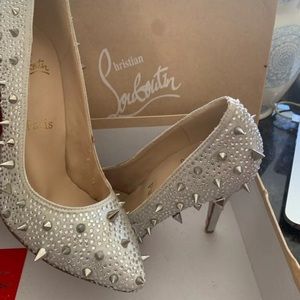 High heels Louboutin. Gently worn.
